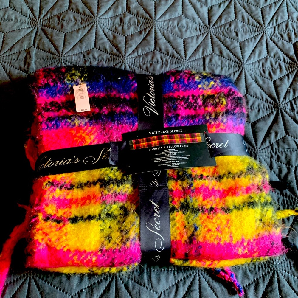 Victoria Secret Colorful Scarf (NEW) with tags